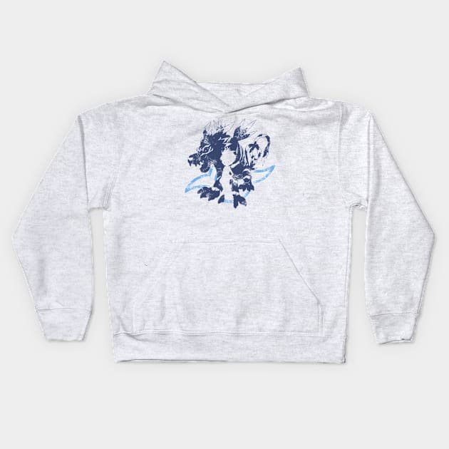 crest of friendship Kids Hoodie by Potaaties